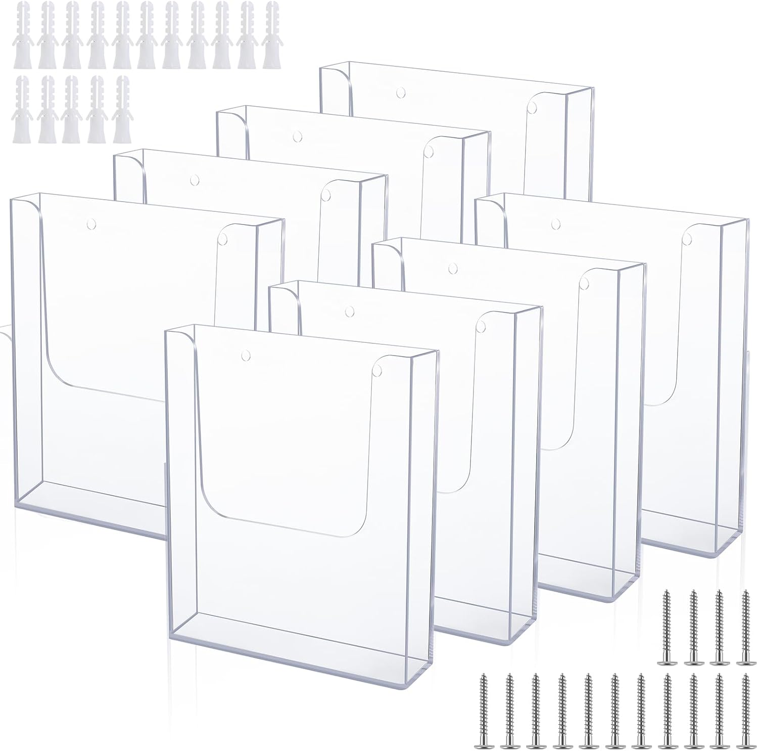 Acrylic Wall Mount Brochure Holder