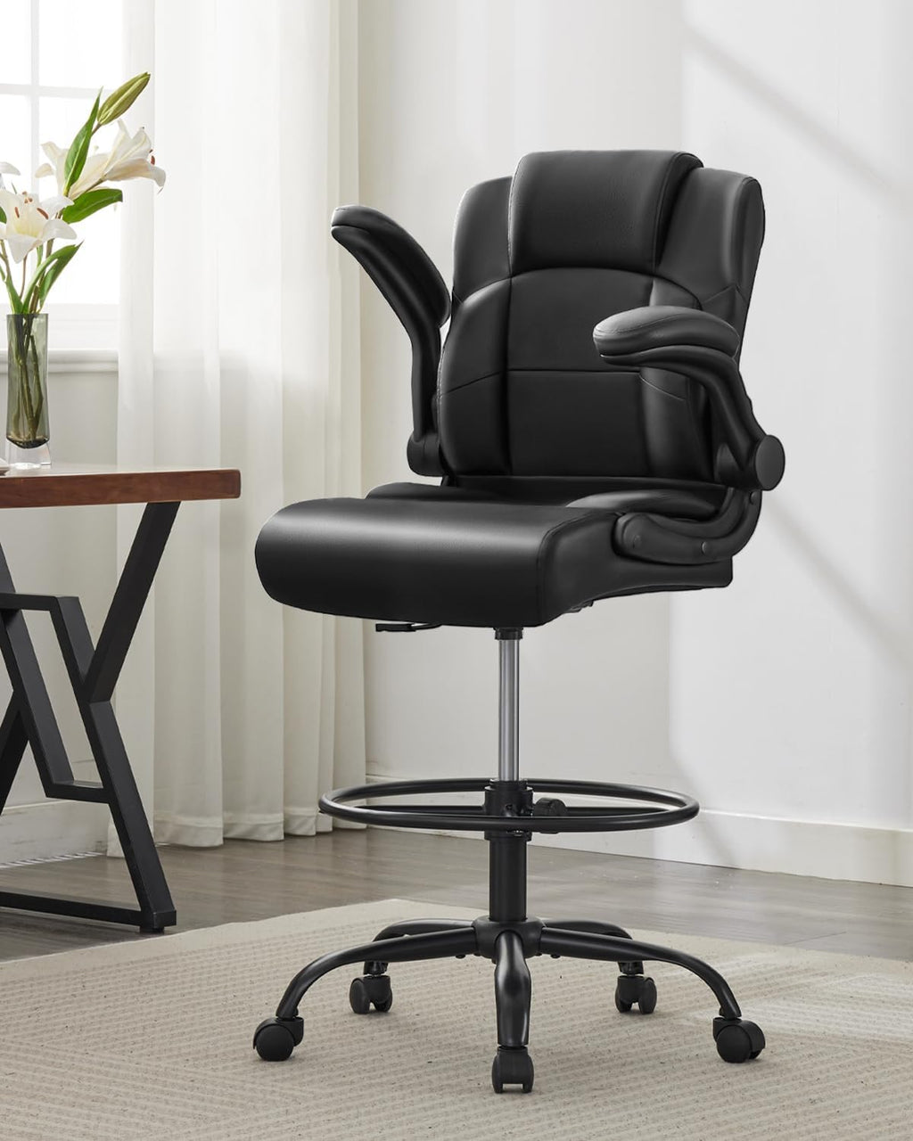 Ergonomic Tall Drafting Chair