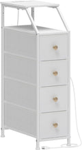 4 Drawer Dresser with Charging Station