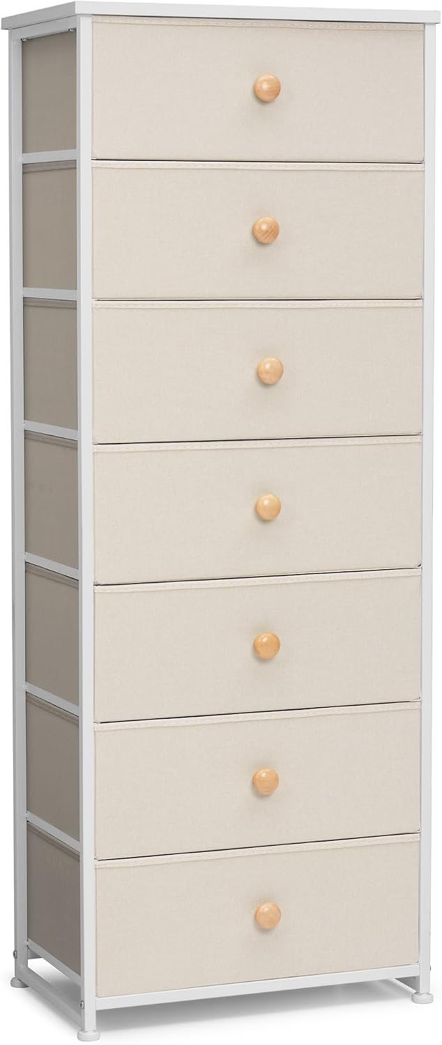 7 Drawer Fabric Storage Dresser