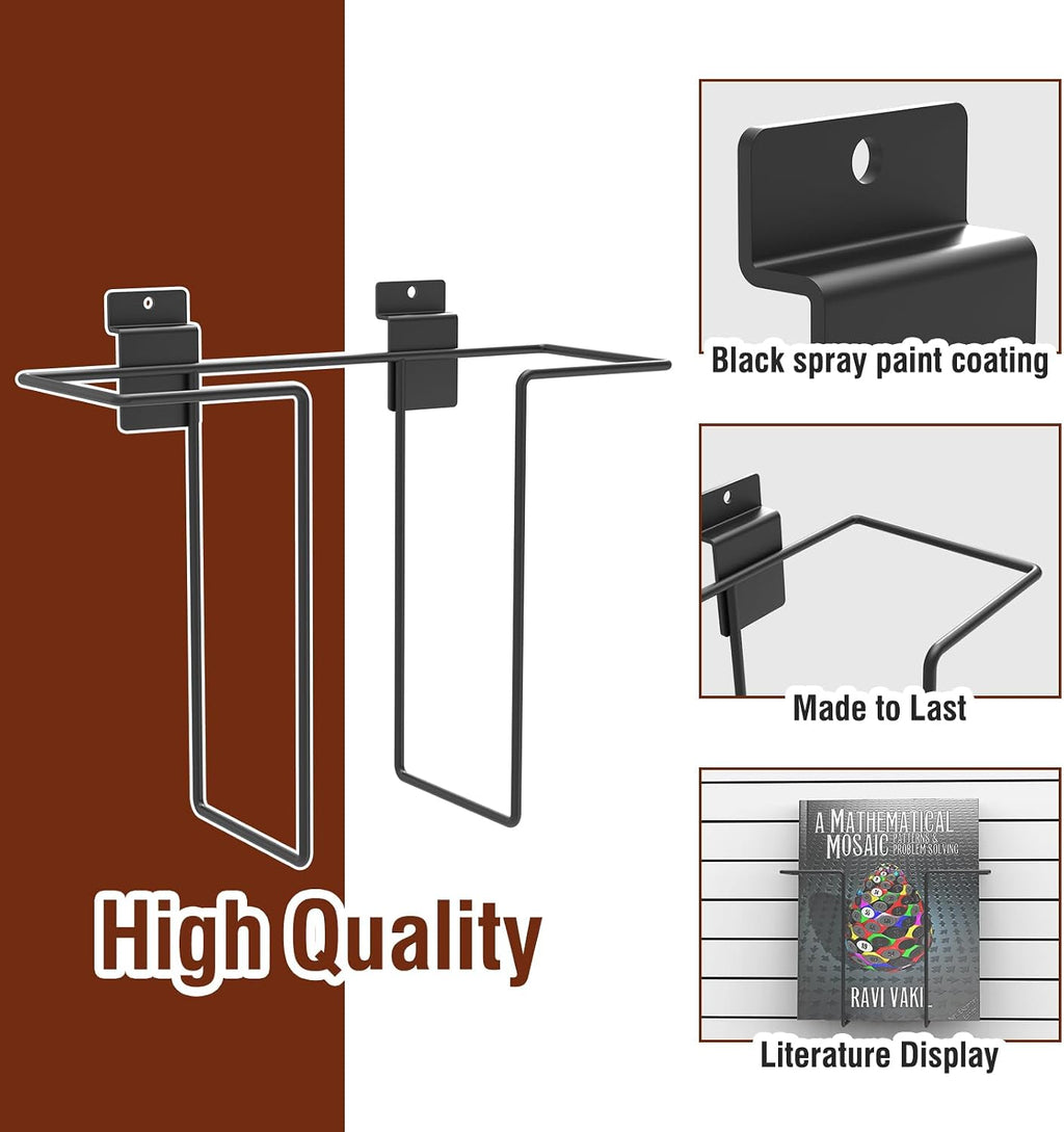 Metal Slatwall Literature Display