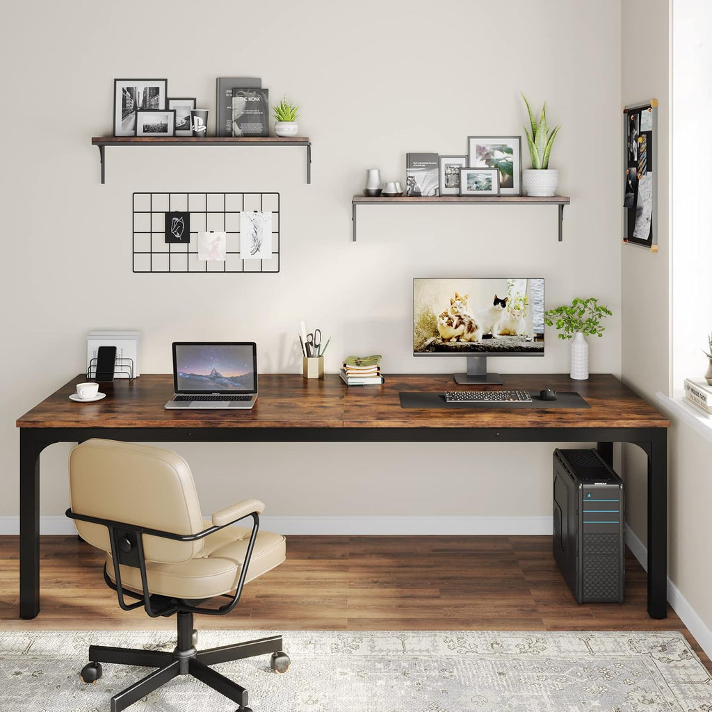 78.7" Double Person Computer Desk