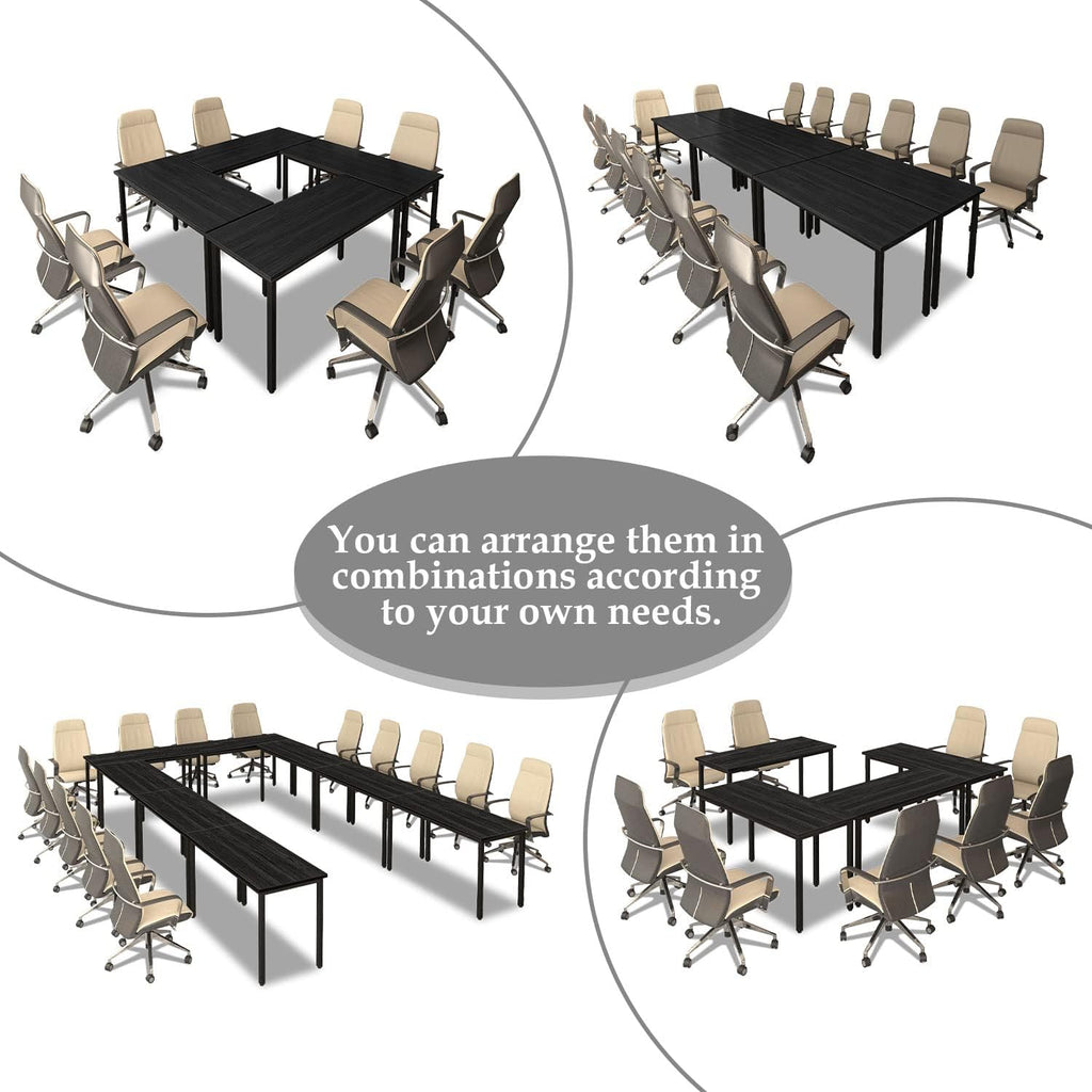 165.3" 16-Person Modular Conference Table