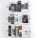 Acrylic Wall Mount Brochure Holder