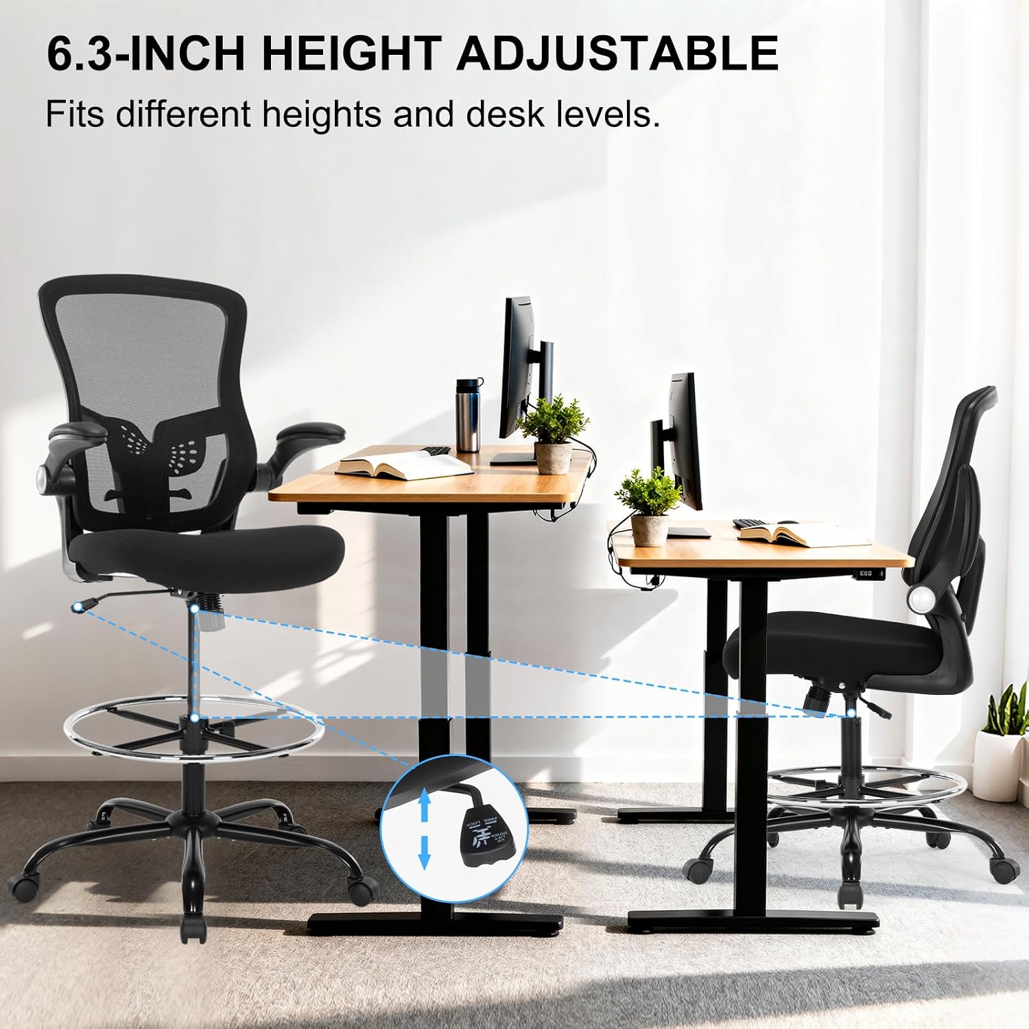 Tall Drafting Chair