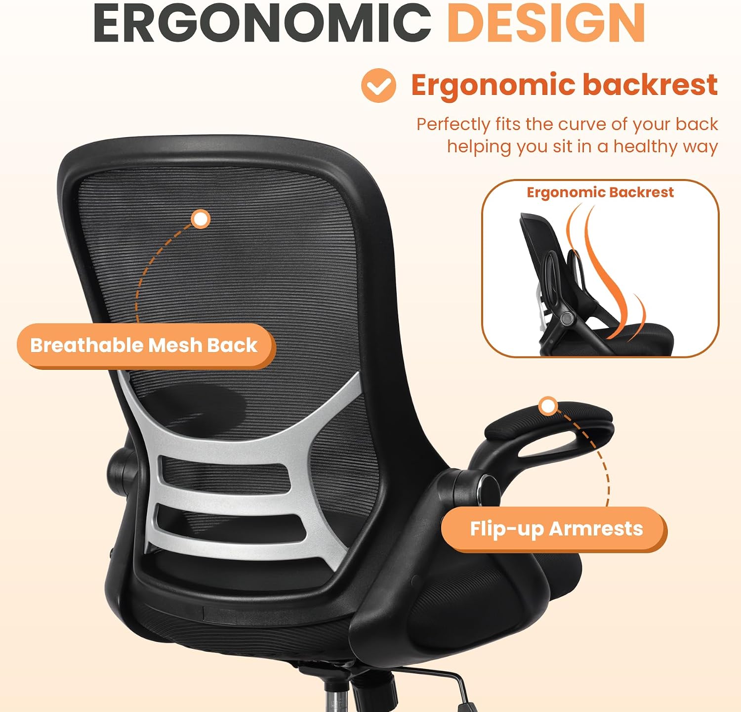 Ergonomic Drafting Chair