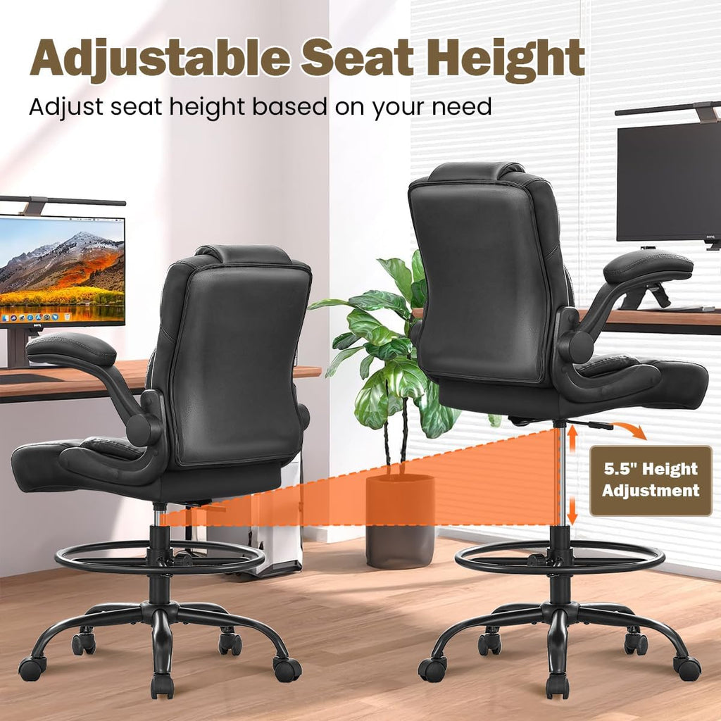 Ergonomic Tall Drafting Chair