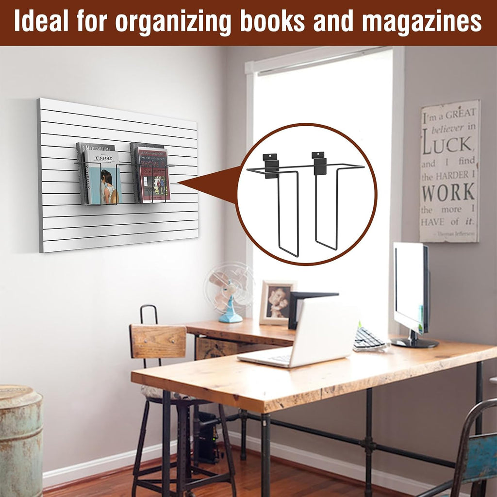Metal Slatwall Literature Display