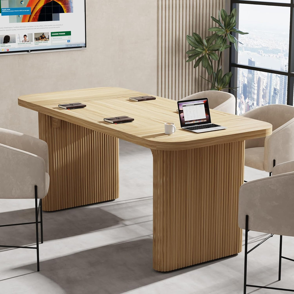 62" Modern Rectangular Conference Table