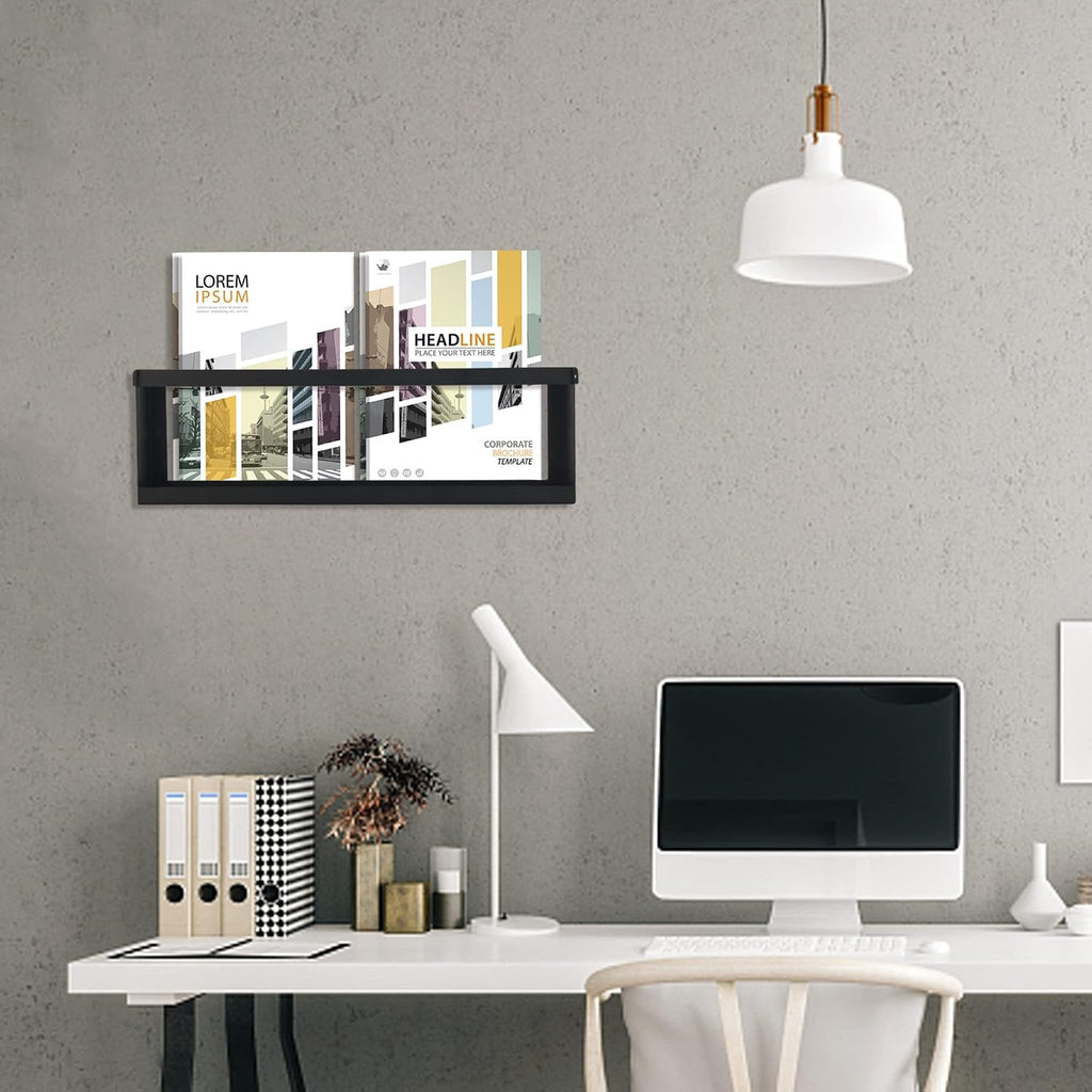 Wall Mounted Magazine Holder