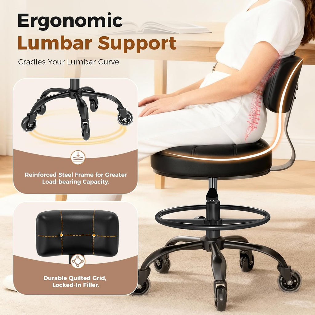 Tall Drafting Office Chair