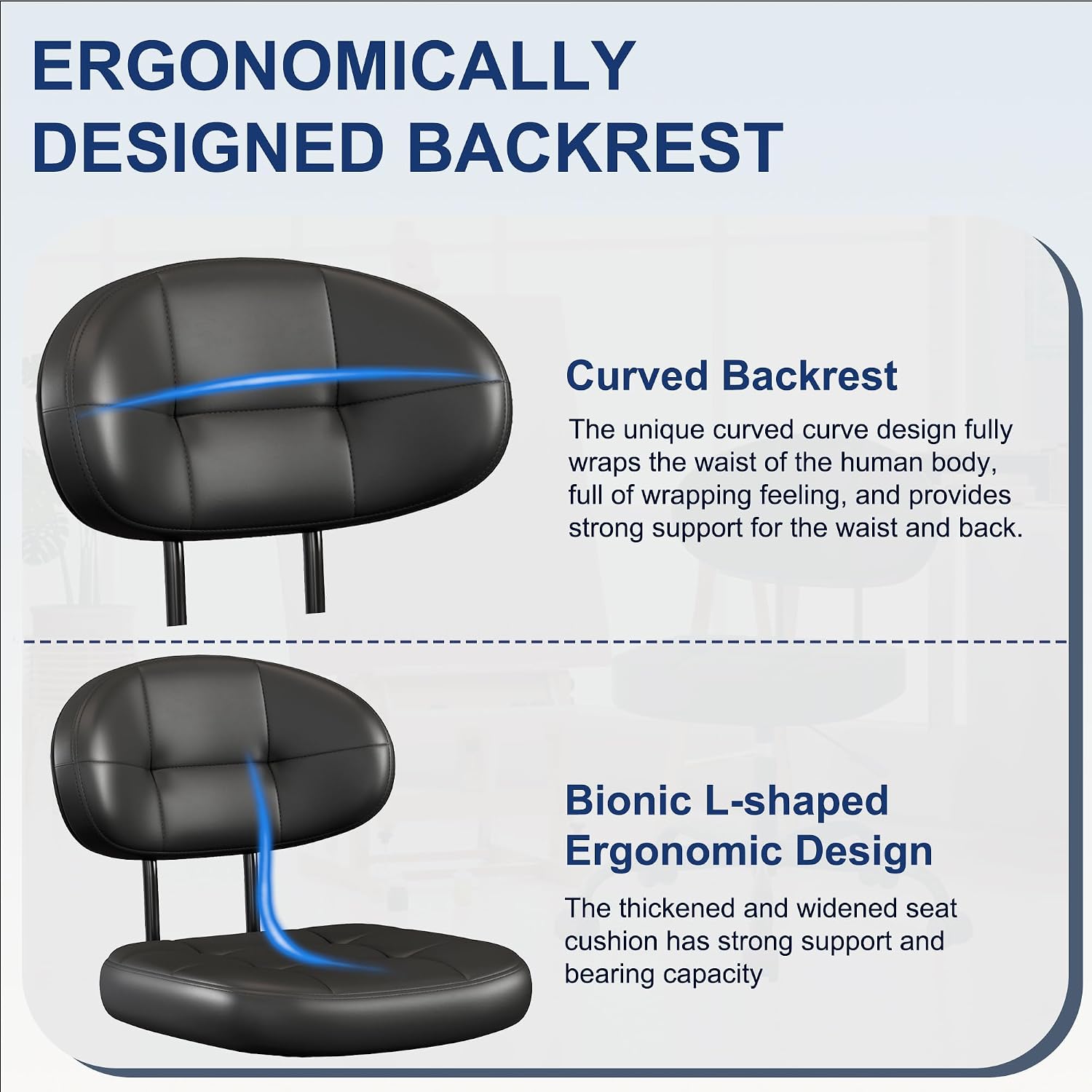 Armless Tall Drafting Chair
