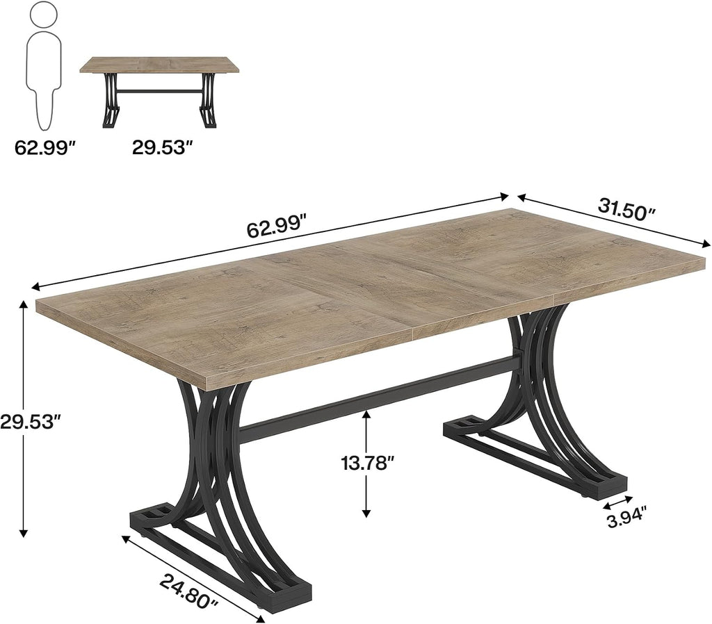 5FT Small Conference Table for 4-6 People