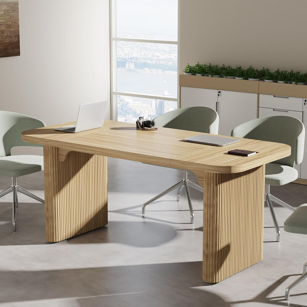 62" Modern Rectangular Conference Table