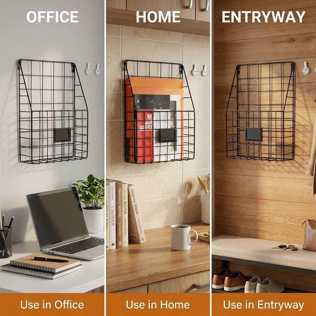 Wall Mounted File Organizer