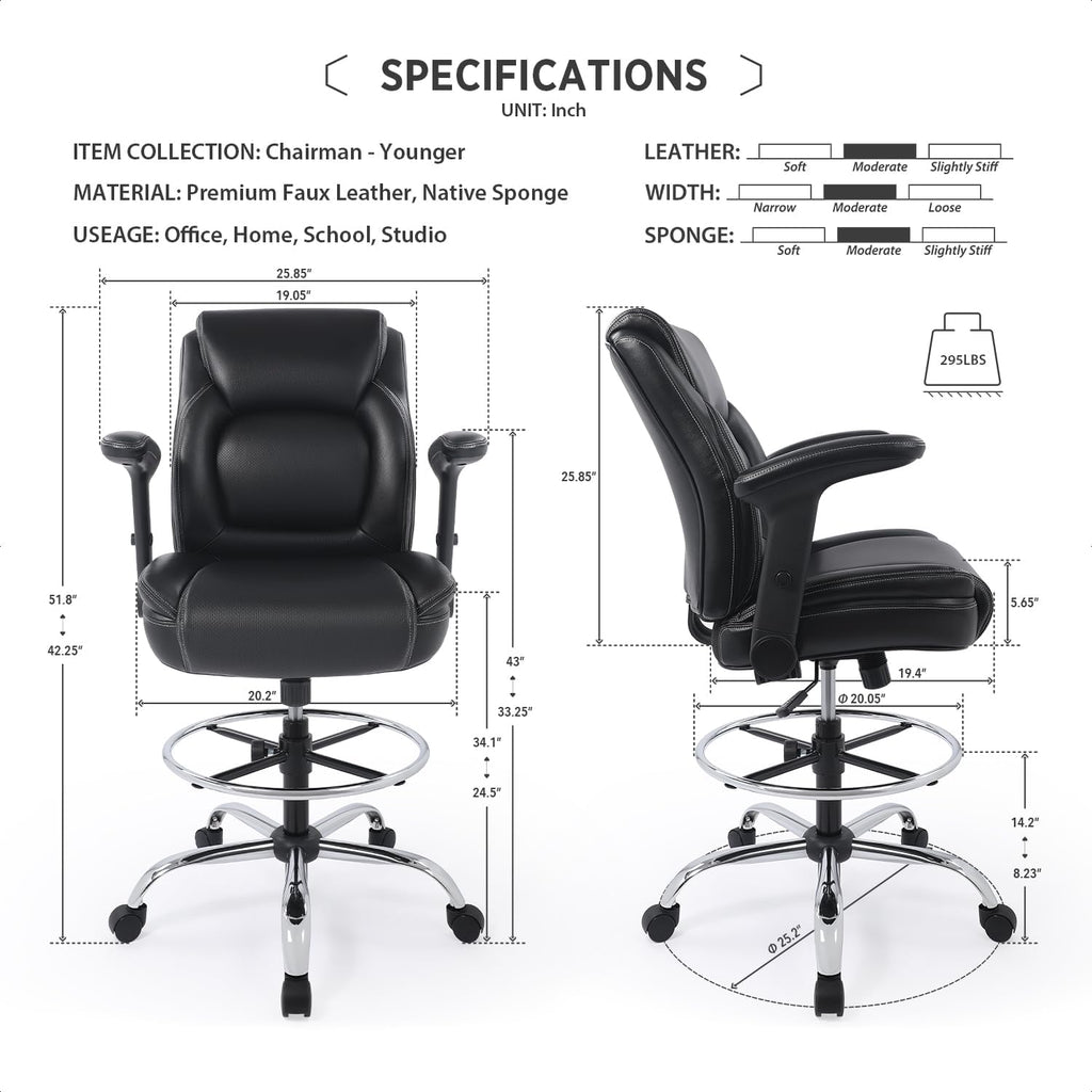 Adjustable Drafting Chair