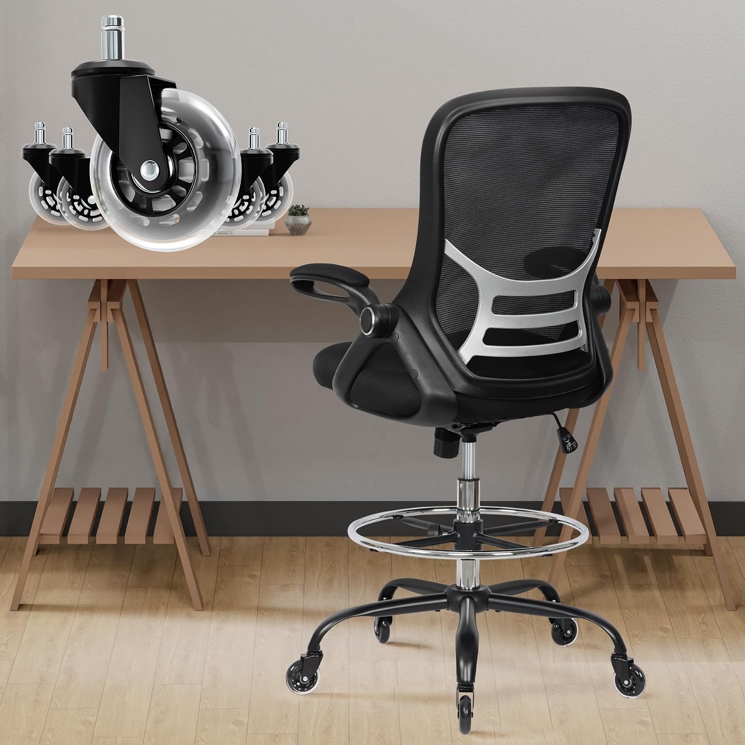 Ergonomic Drafting Chair
