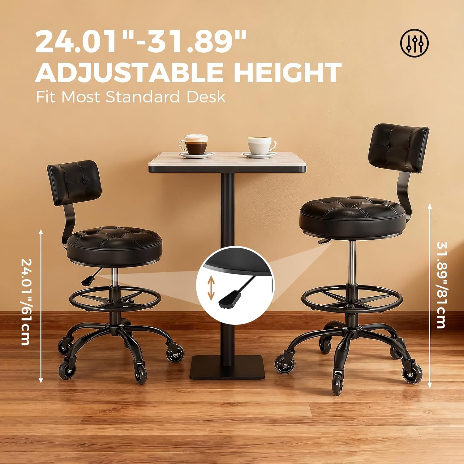Tall Drafting Office Chair