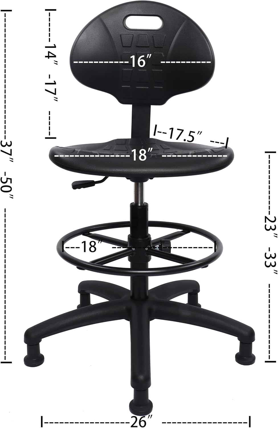 Deluxe Drafting Stool