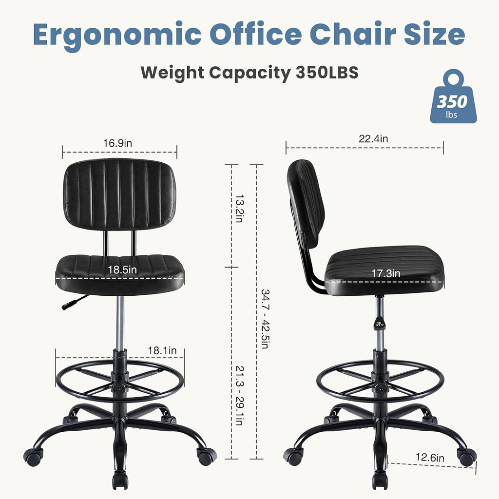 Armless Drafting Chair