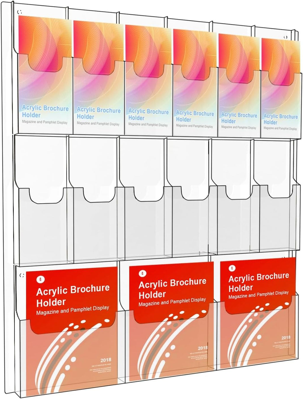 Wall Mount Brochure Holder