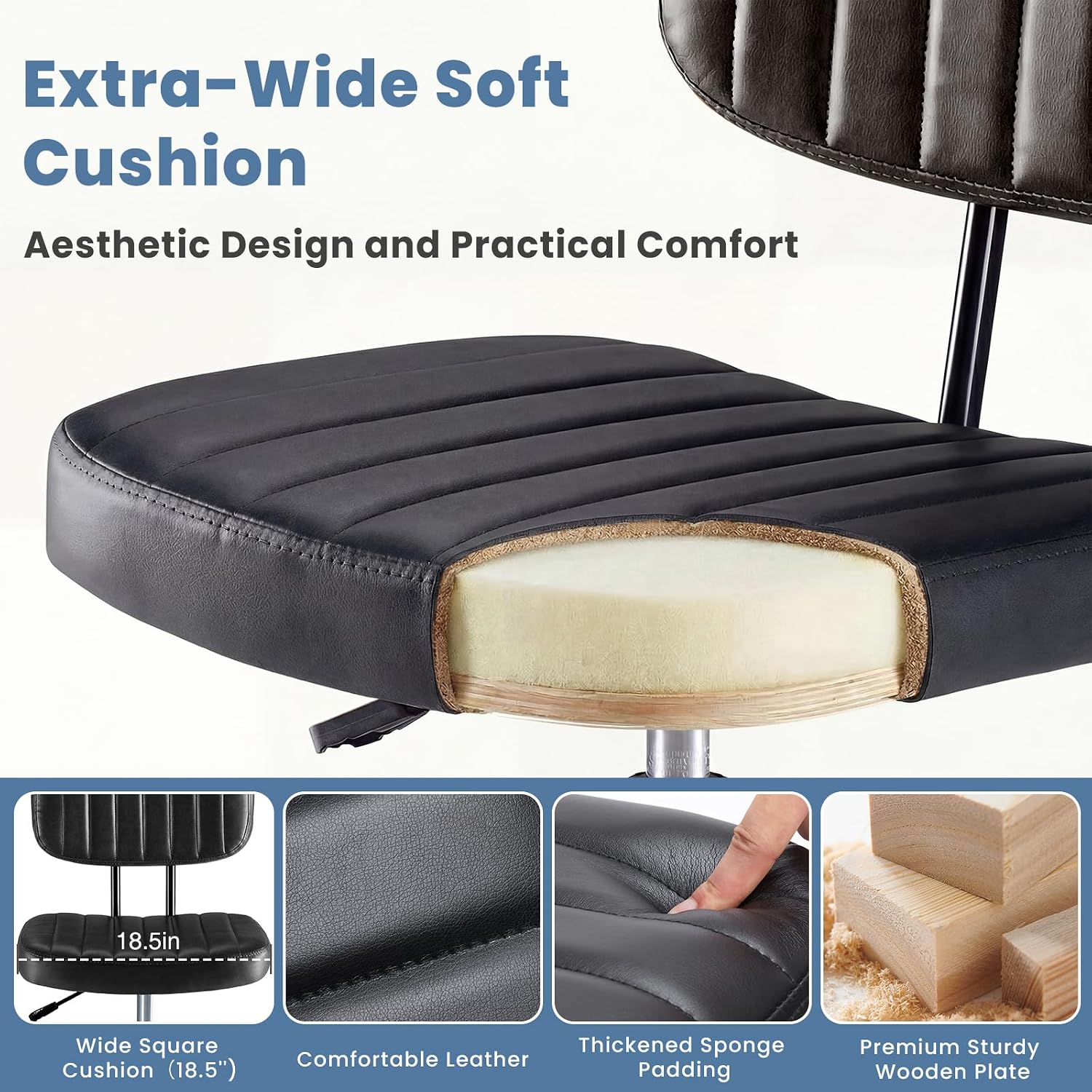 Armless Drafting Chair
