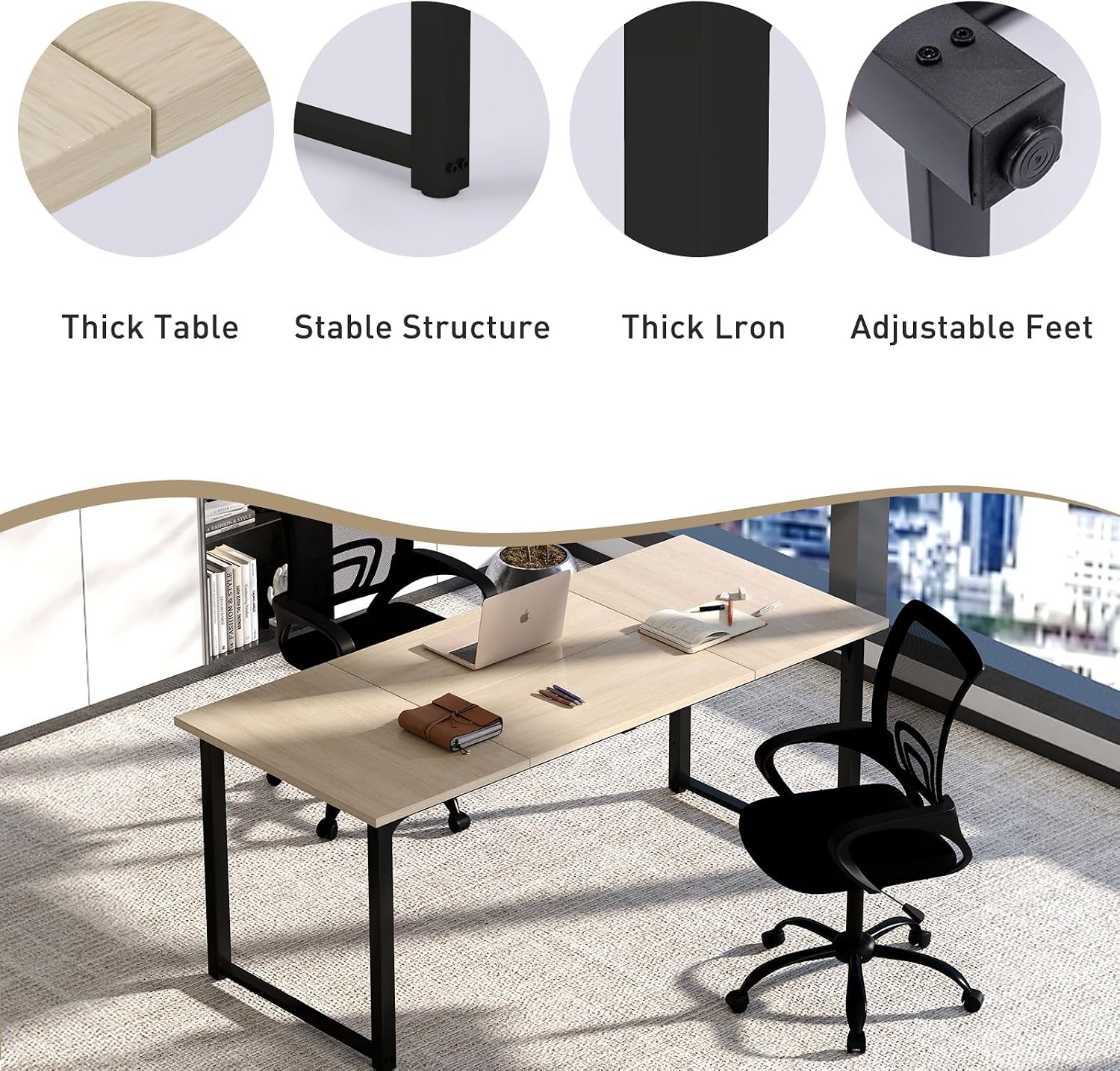 142" Large 16-Person Conference Table