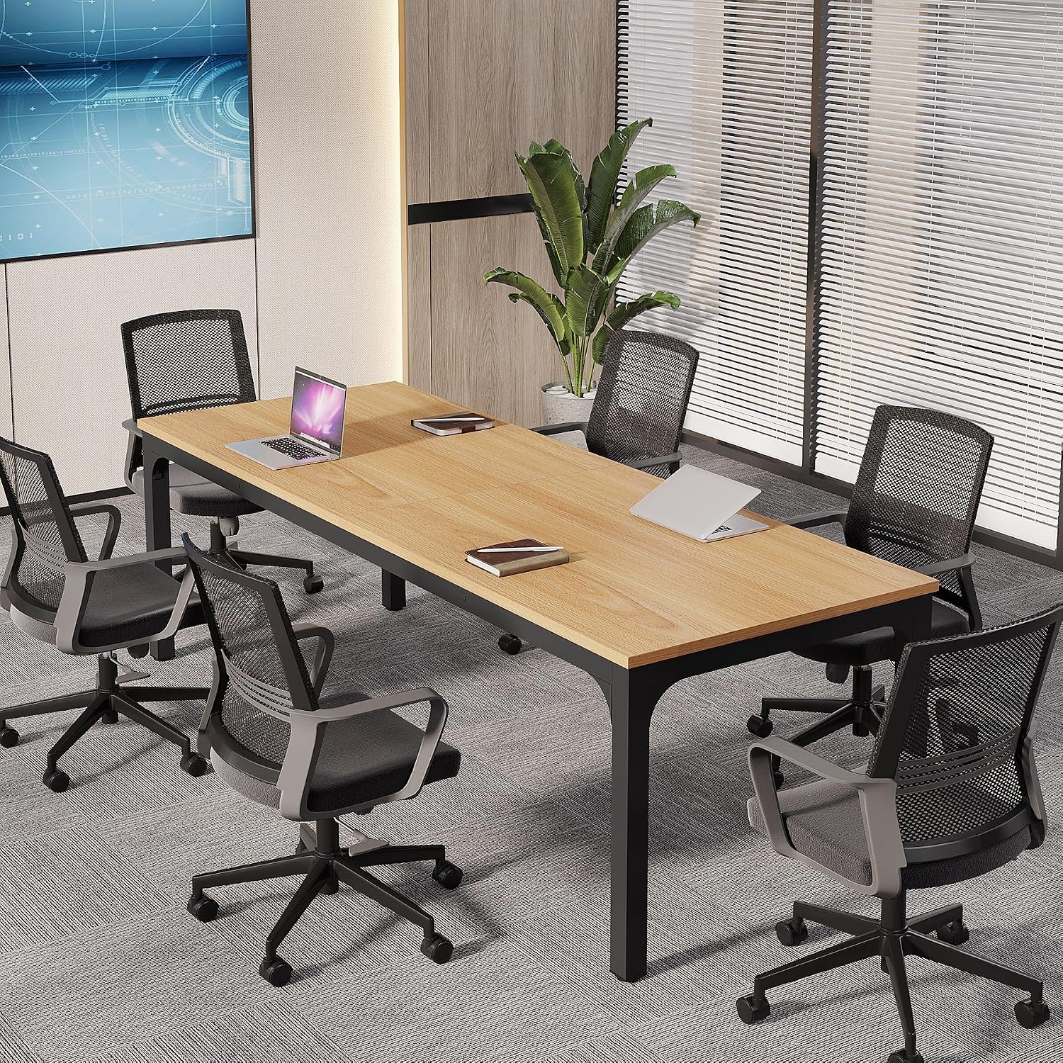 78.74" Large Office Conference Table