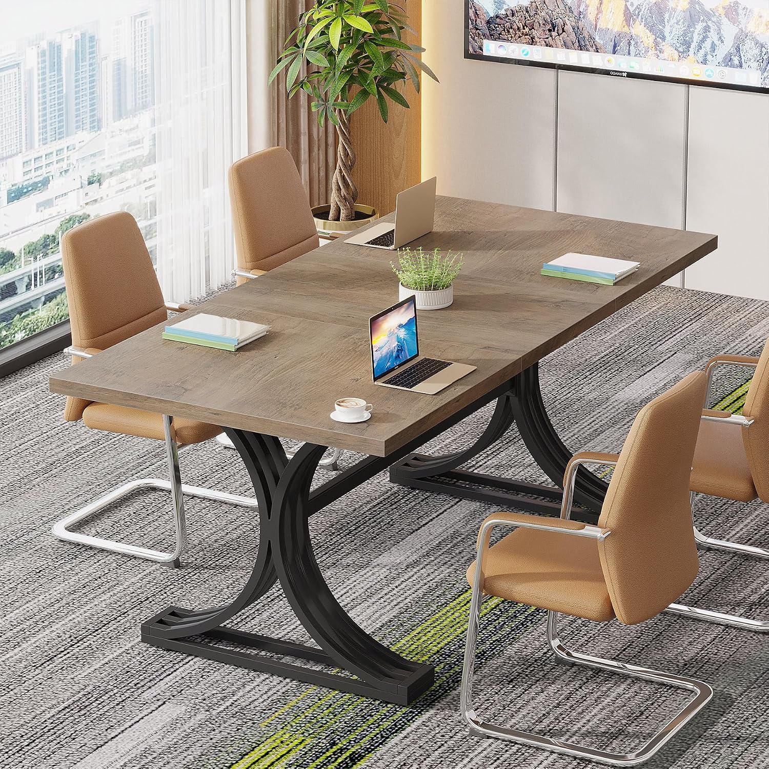 5FT Small Conference Table for 4-6 People